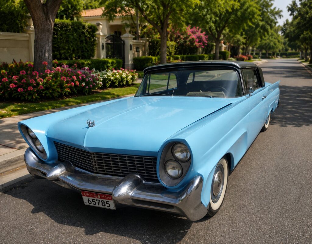 1958 Lincoln Continental Convertible ( needs some work ) for sale in Abu Dhabi, UAE – photo 1 of 3