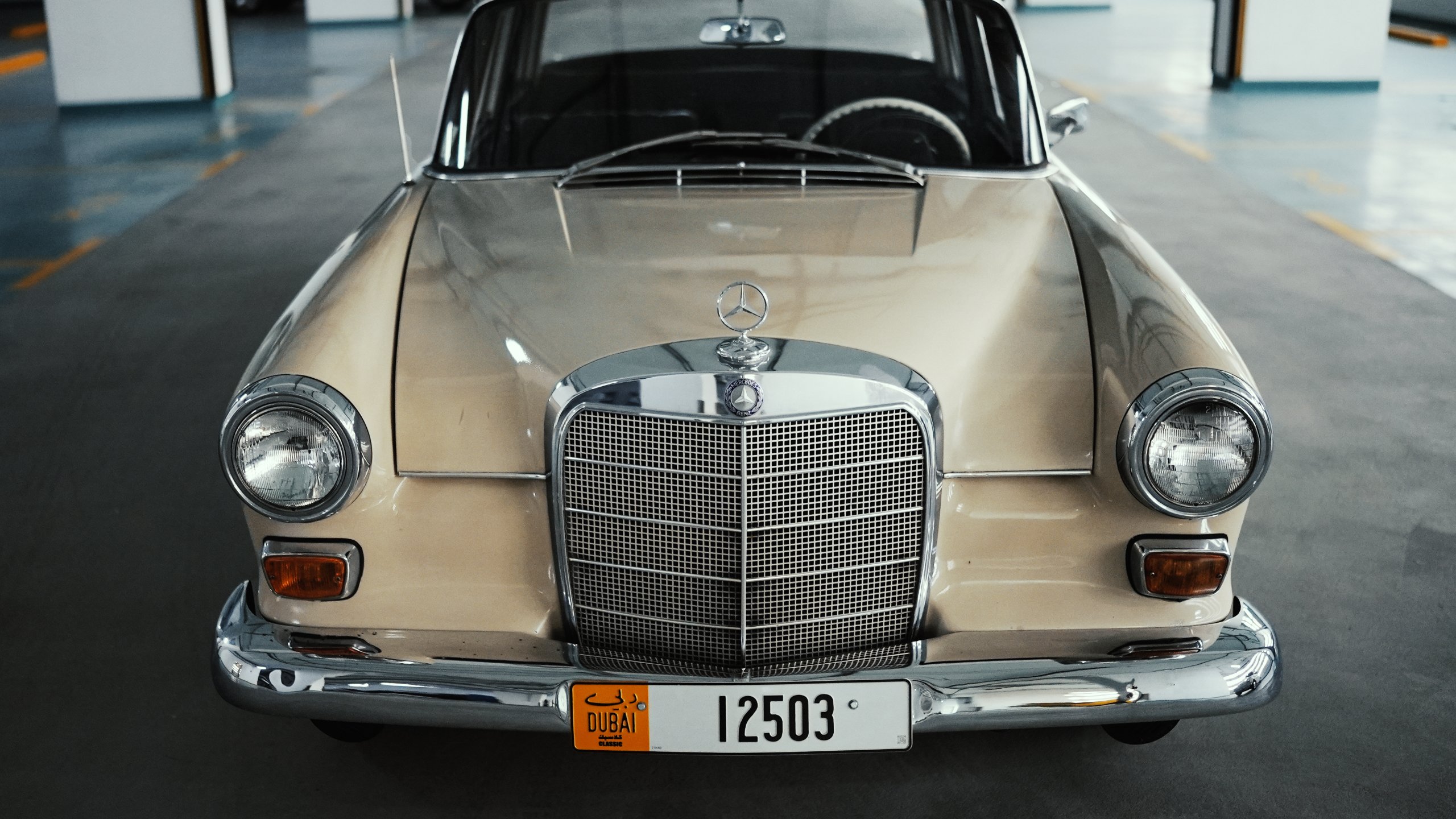 Mercedes-Benz 230 Fintail (W110), 1967. Rare twin carb car with the four speed floor shift manual. for sale in Dubai, UAE – photo 3 of 20