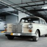 Mercedes-Benz 230 Fintail (W110), 1967. Rare twin carb car with the four speed floor shift manual. thumbnail 4
