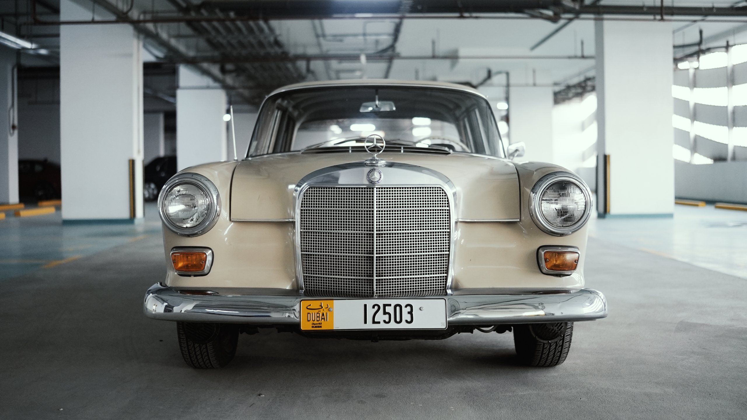 Mercedes-Benz 230 Fintail (W110), 1967. Rare twin carb car with the four speed floor shift manual. for sale in Dubai, UAE – photo 5 of 20