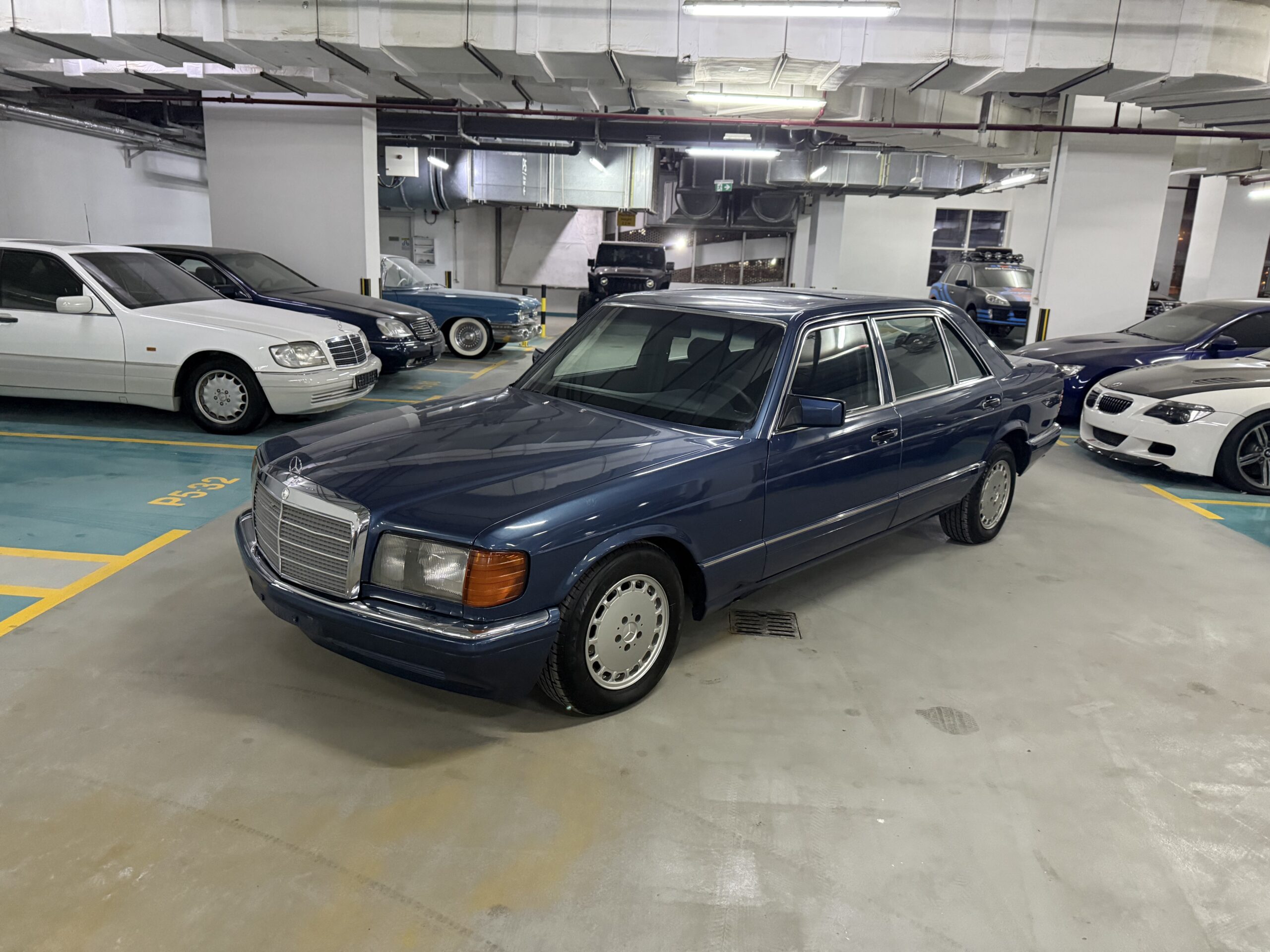 1990 Mercedes-Benz S-Class SEL 560 - Japanese Specs for sale in Dubai, UAE – photo 2 of 17
