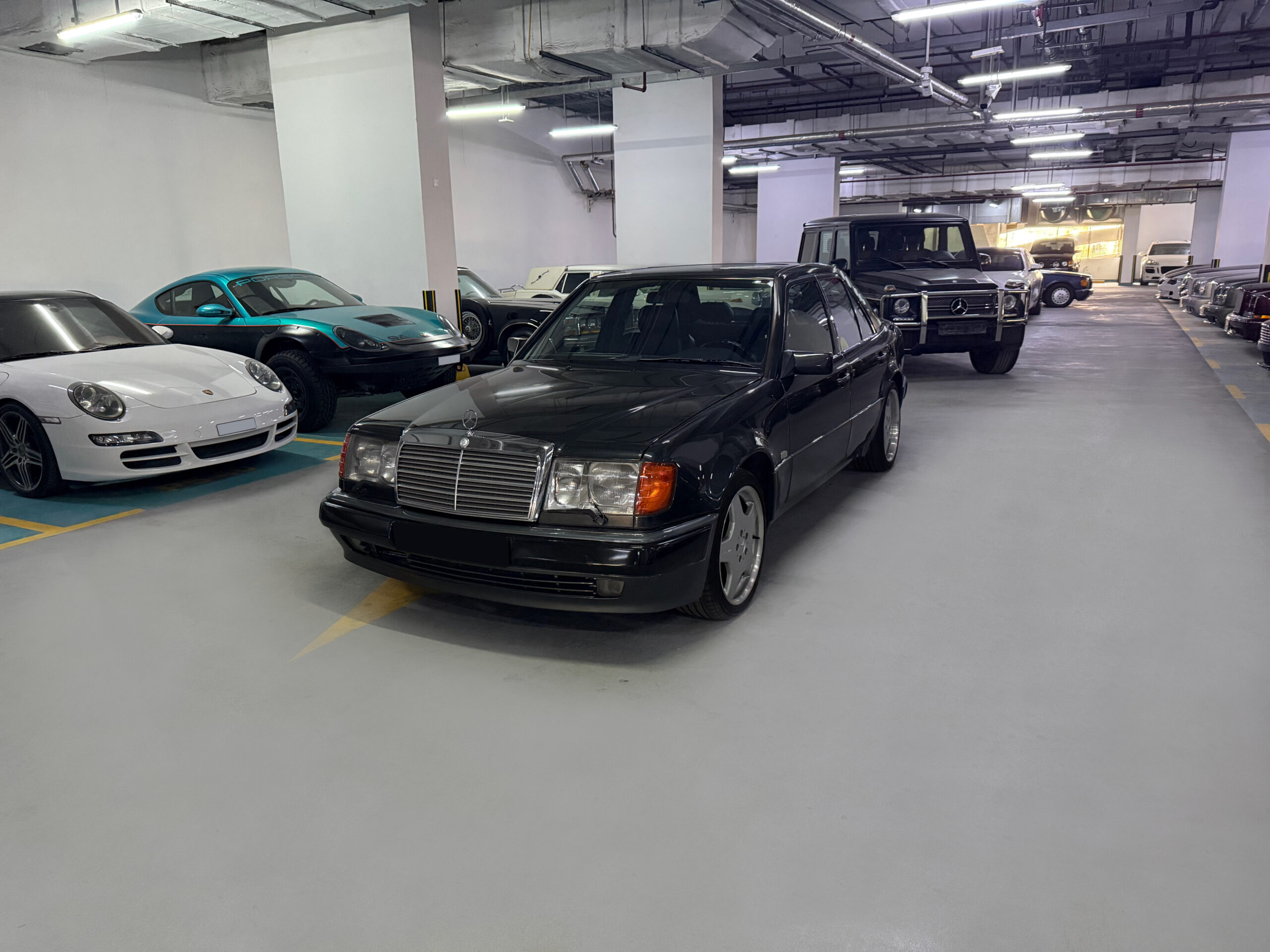 1992 Mercedes-Benz 500 E W124 | Japanese Spec | 128,000 km for sale in Dubai, UAE – photo 2 of 20