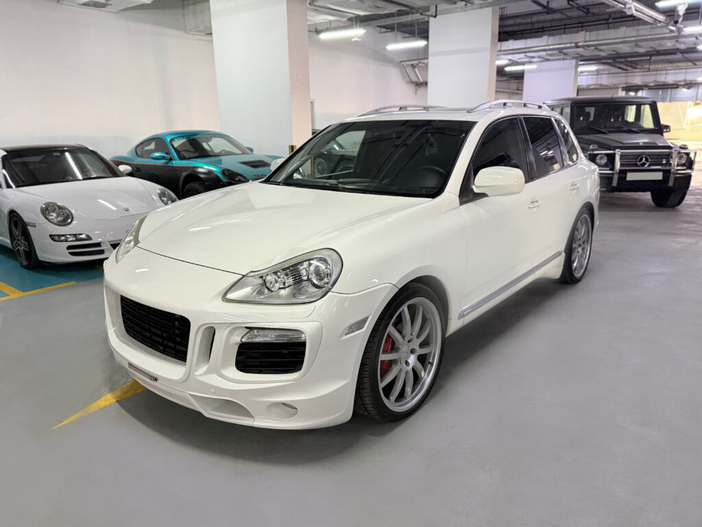 2008 Porsche Cayenne 957 V6 Japanese Bodykit, US Spec, Clean Title, Japan Import for sale in Dubai, UAE – photo 1 of 5