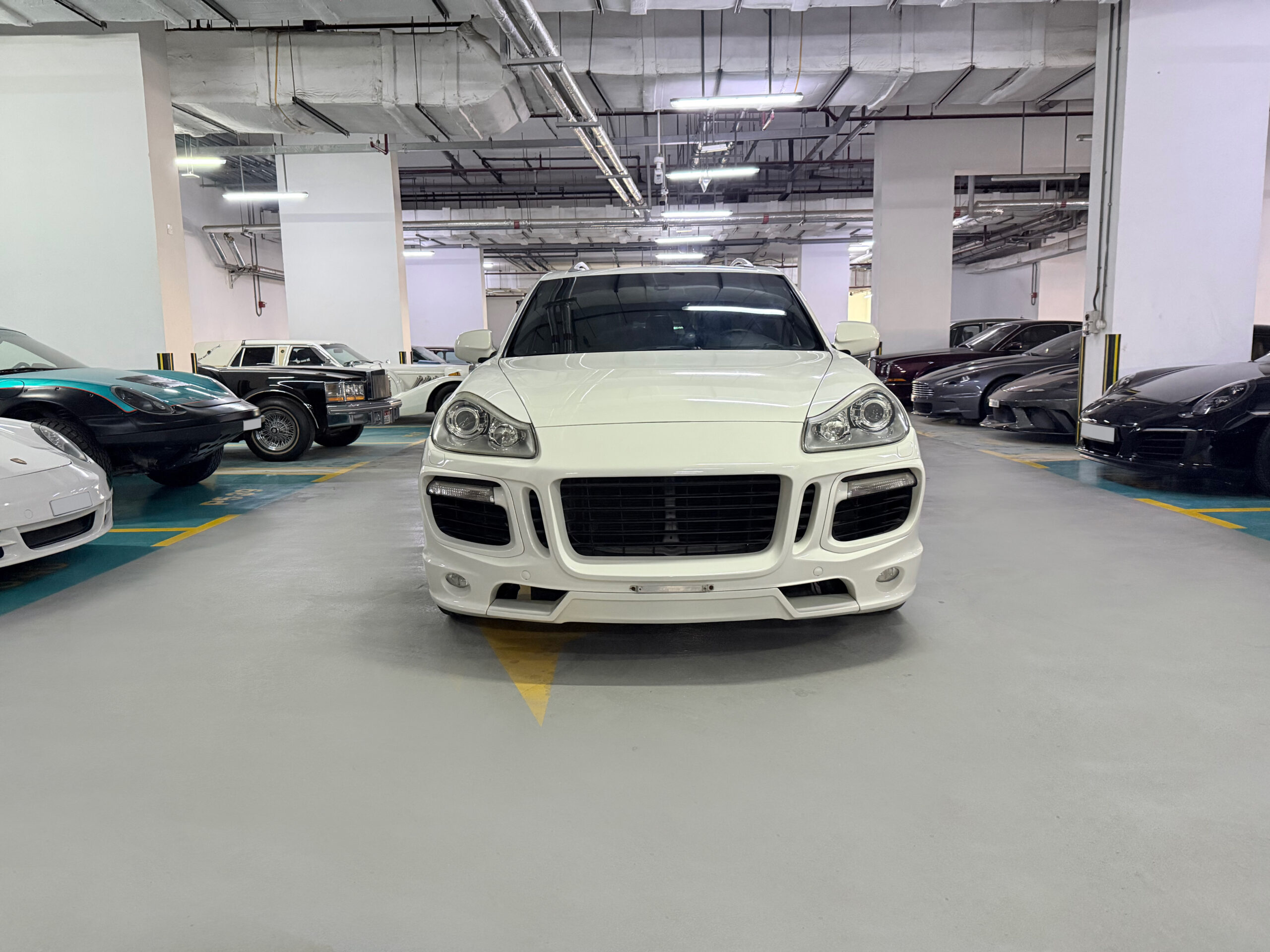 2008 Porsche Cayenne 957 V6 Japanese Bodykit, US Spec, Clean Title, Japan Import for sale in Dubai, UAE – photo 4 of 5