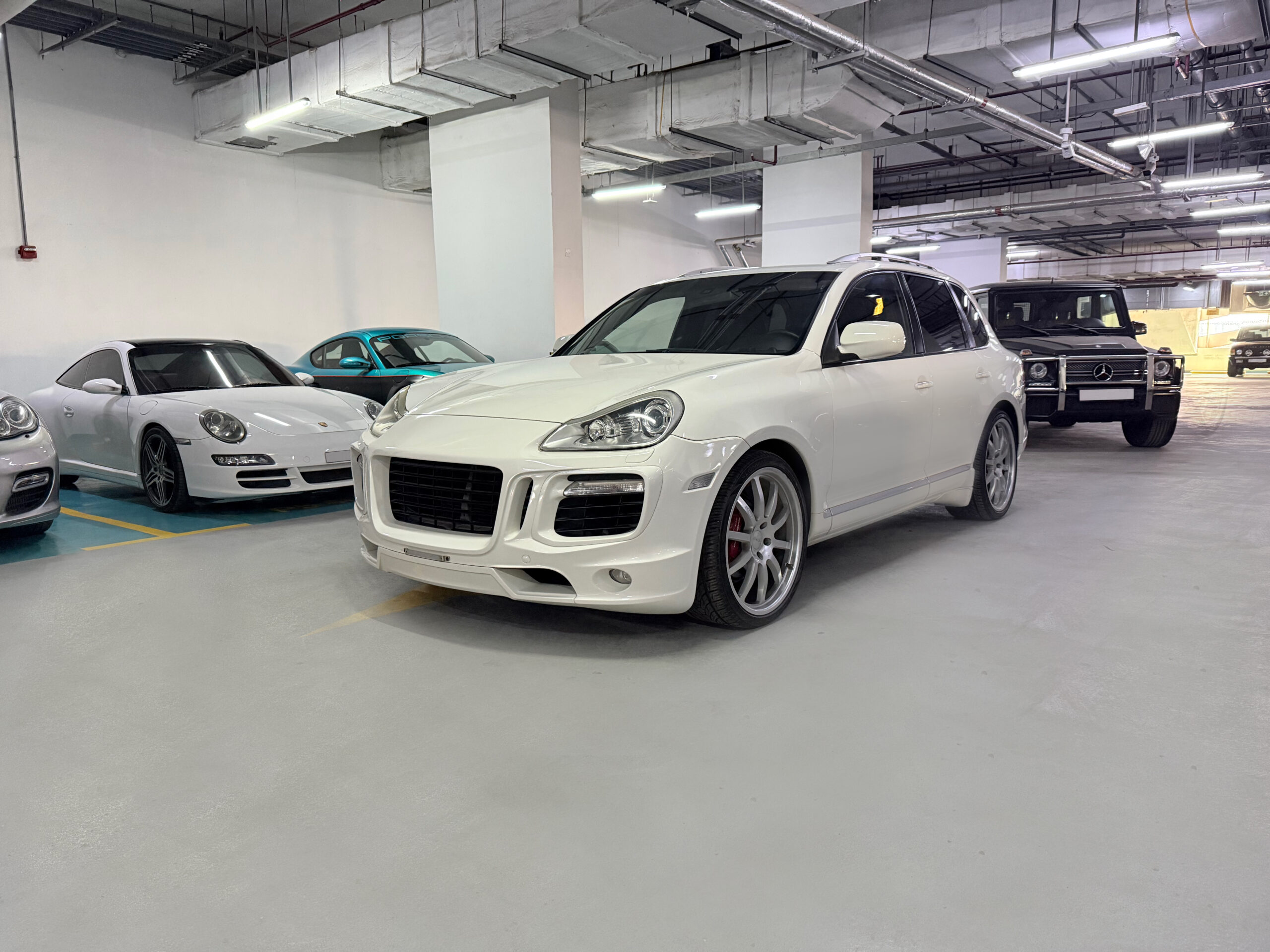 2008 Porsche Cayenne 957 V6 Japanese Bodykit, US Spec, Clean Title, Japan Import for sale in Dubai, UAE – photo 5 of 5