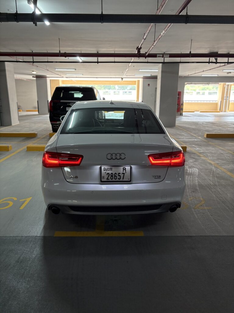 2015 Audi A6 3.0T quattro Technik, White, Canadian Specs, Only 78,000 km for sale in Dubai, UAE – photo 1 of 7