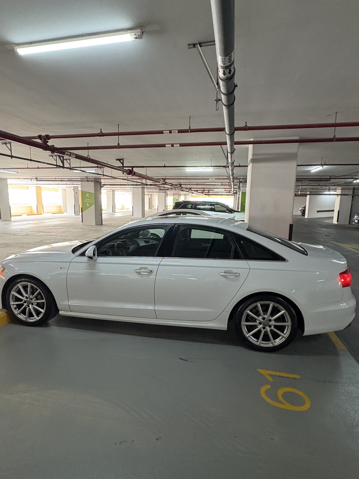 2015 Audi A6 3.0T quattro Technik, White, Canadian Specs, Only 78,000 km for sale in Dubai, UAE – photo 5 of 7