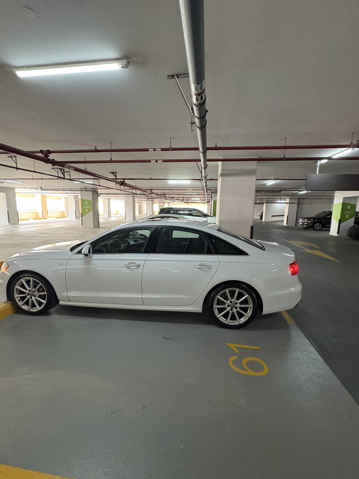 2015 Audi A6 3.0T quattro Technik, White, Canadian Specs, Only 78,000 km for sale in Dubai, UAE – photo 6 of 7