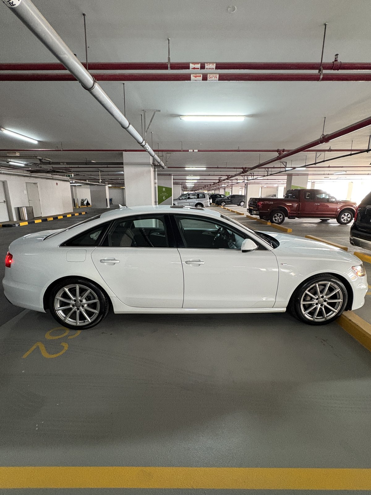 2015 Audi A6 3.0T quattro Technik, White, Canadian Specs, Only 78,000 km for sale in Dubai, UAE – photo 7 of 7