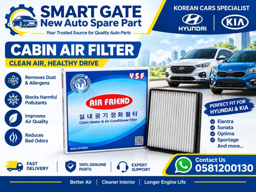 97133L1000 ,Cabin air filter used in various Hyundai, Kia, and Genesis for sale in Sharjah, UAE – photo 1 of 1