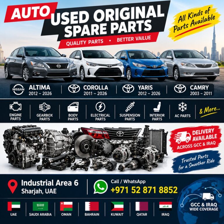 🚘 ALL TYPE OF ORIGINAL SPARE PARTS UNDER ONE ROOF 🔧 — car part for sale in UAE